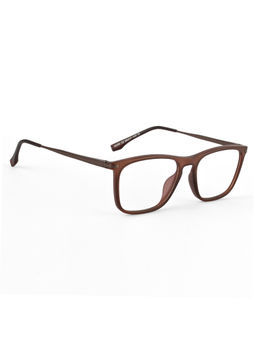 ROYAL SON - Full Rim Brown Anti Glare Blue Cut Spectacles Frames for Men Women- SF0073-C4 (39)