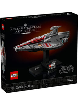 LEGO - 75404 Acclamator-Class Assault Ship V29 Playset (6-7 Years)