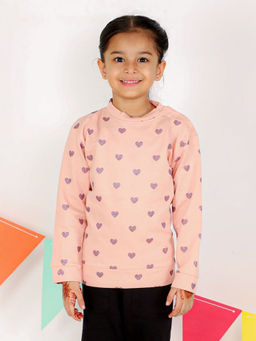 The Mom Store - Little Shiny Hearts Kids Sweatshirt