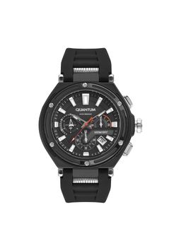 Quantum - Men Chronograph Black Dial Watch - HNG1010.651 (M)