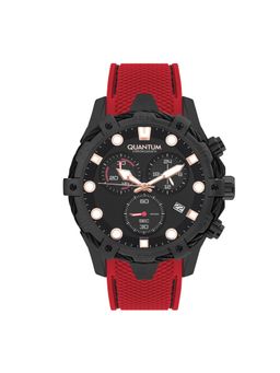Quantum - Men Chronograph Black Dial Watch - HNG1019.068 (M)