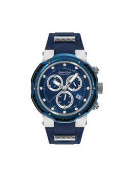 Quantum - Men Chronograph Navy Blue Dial Watch - HNG1051.399 (M)