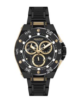 Quantum - Men Chronograph Black Dial Watch - HNG1062.650 (M)
