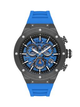 Quantum - Men Chronograph Dark Blue Dial Watch - HNG1083.099 (M)