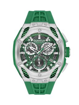Quantum - Men Chronograph Green Dial Watch - HNG1102.375 (M)