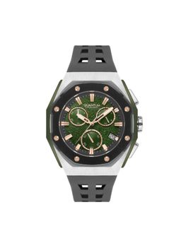 Quantum - Men Chronograph Dark Green Dial Watch - HNG1170.366 (M)
