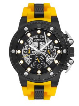Quantum - Men Chronograph Black Dial Watch - HNG535.654 (M)