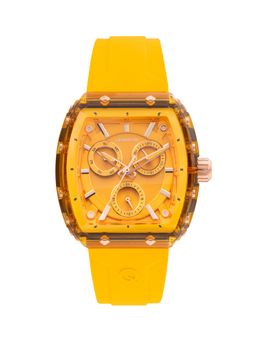 Quantum - Women Multi Function Yellow Dial Watch - IML1110.114 (M)