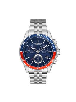Quantum - Men Chronograph Navy Blue Dial Watch - PWG1036.390 (M)