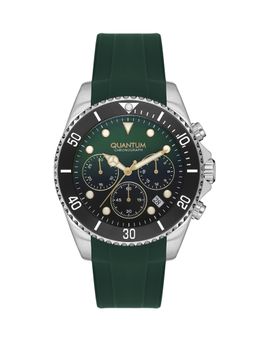 Quantum - Men Chronograph Green Dial Watch - PWG1099.277 (M)