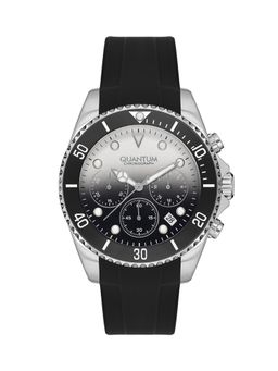 Quantum - Men Chronograph Silver Dial Watch - PWG1099.351 (M)