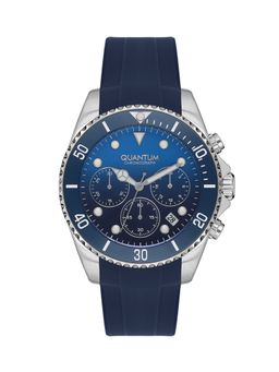 Quantum - Men Chronograph Navy Blue Dial Watch - PWG1099.399 (M)