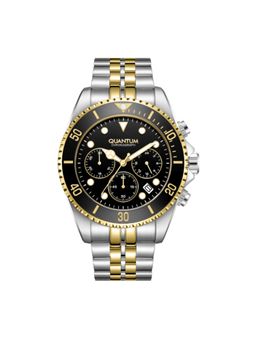 Quantum - Men Chronograph Black Dial Watch - PWG930.250 (M)