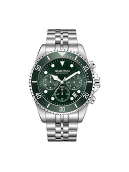 Quantum - Men Chronograph Dark Green Dial Watch - PWG930.370 (M)