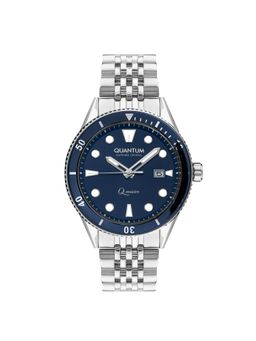Quantum - Men Automatic Navy Blue Dial Watch - QMG1024.390 (M)