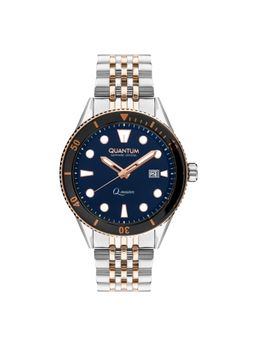 Quantum - Men Automatic Navy Blue Dial Watch - QMG1024.590 (M)