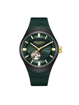 Quantum - Gents Automatic Dark Green Dial Watch - QMG1203.675 (M)