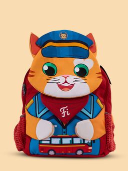 Filli & Me - Multi-Color Polyester Character Driver School Backpack
