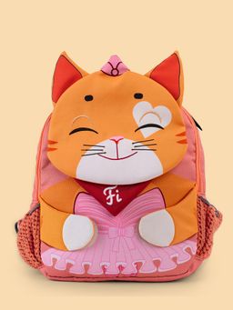 Filli & Me - Multi-Color Polyester Character Ballerina School Backpack