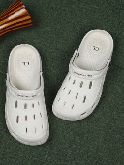 Carlton London - Solid White Clogs