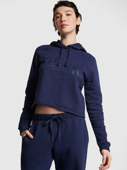 Victoria's Secret - Women Blue Everyday Fleece Hoodie