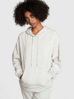 Victoria's Secret - Women Grey Premium Fleece Oversized Hoodie