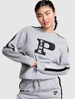 Victoria's Secret - Women Multi-Color Ivy Fleece Classic Crew Sweatshirt