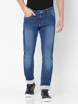 Spykar - Blue Slim Fit Jeans for Men