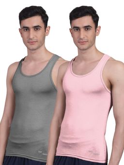 FREECULTR - Men Anti Microbial, Anti Odor, Breath tech Innerwear Vests (Pack of 2)