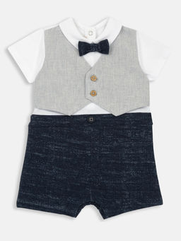 Chicco - Boys Dark Blue Romper