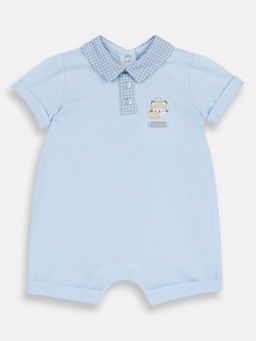 Chicco - Boys Light Blue Romper