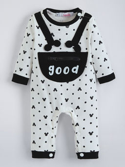 Hopscotch - 3D Applique Black Bodysuit