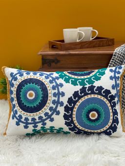 AME - decorative cushion cover, Voyageur Roya - Bella Vida Collection - 14x24