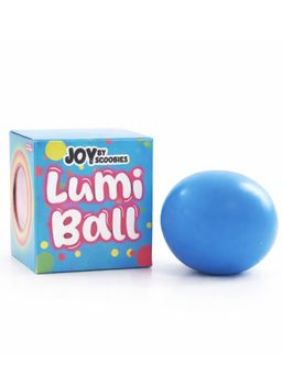 SCOOBIES - Lumi Ball Blue Glow In The Dark Sensory Fidget Ball (3-12 Years)