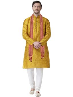 SG LEMAN - Lemon Kurta for Men (Set of 3)