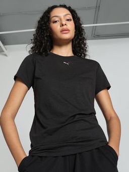 Puma - Printed Concept Womens Black T-Shirt