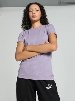 Puma - Printed Concept Womens Purple T-Shirt
