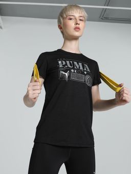 Puma - Concept Womens Black T-Shirt
