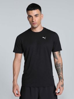 Puma - Run Faster Vert Mens Black T-Shirt