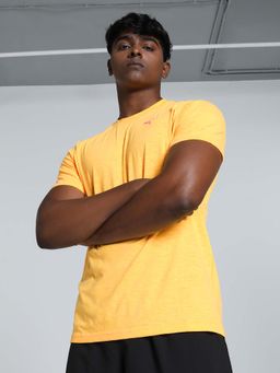 Puma - Run Faster Vert Mens Orange T-Shirt
