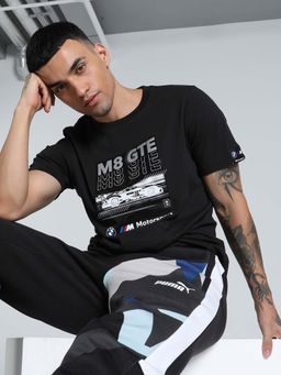 Puma - Bmw Mms Car Graphic Mens Black T-Shirt