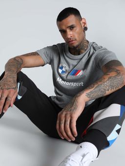 Puma - Bmw Mms Ess Logo Mens Grey T-Shirt