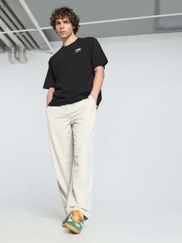 Puma - Downtown Relaxed Graphic Men's Black T-Shirt