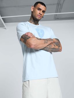 Puma - Ferrari Race Graphic Men's Blue T-Shirt