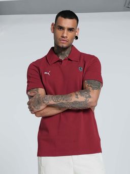 Puma - Ferrari Style Men's Red Polo T-Shirt