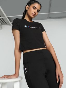 Puma - Bmw Mms Ess Baby Women's Black T-Shirt