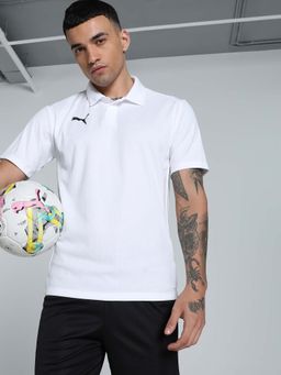 Puma - Team Goal Polo Mens White T-Shirt