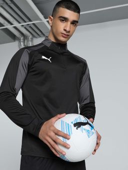 Puma - Individual Liga Zip Mens Black T-Shirt