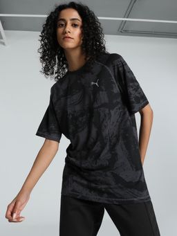 Puma - Evostripe Aop Womens Grey T-Shirt