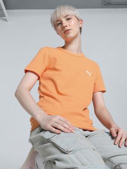 Puma - Her Womens Orange T-Shirt